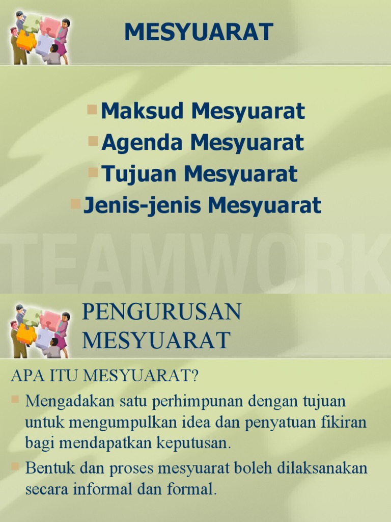 2 4 Pengenalan Mesyuarat Pdf
