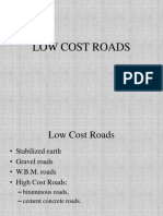 5 Low Cost Roads