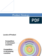 Product Strategy: Competition, Levels, Classifications and Relationships