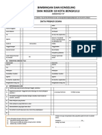 BIMBINGAN DAN KONSELING Data Pribadi Widdya