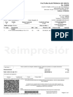 Factura electrónica venta queso mozarella