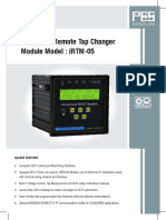 Integrated Remote Tap Changer Module Model: iRTM-05: Bangalore