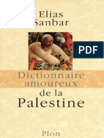 Dictionnaire Amoureux de la Palestine