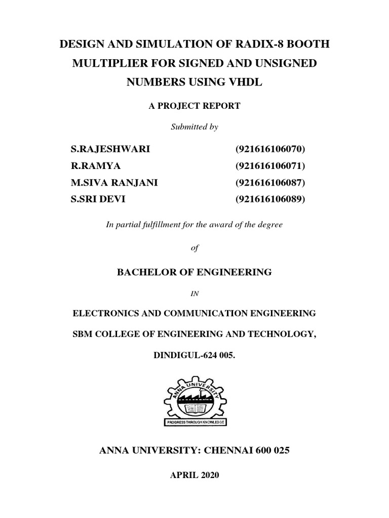 Vhdl Signed Unsigned