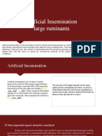 AFA PPT - Artificial Insemination