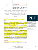 Antibody Status and Incidence of Sars-Cov-2 Infection in Health Care Workers