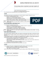 Fat and Oil - Sample Preparation