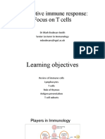 Fundamentals of Pathology The Adaptive Immune Response T Cells