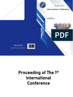 Proceeding of The 1st International Conference 2019