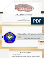 Kelompok 5 Presentasi Psikologi ''Manajemen Motivasi''