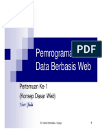 Pbdweb - 01 Konsep Dasar Web