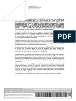 Instrucciones para La Ejecucion de Los Actos Del Procedimiento