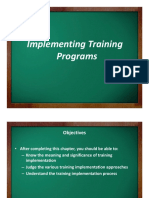 06.2 - Implementing Training Programs