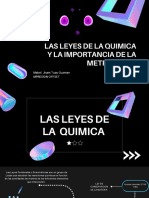 Diapositivas Leyes de La Quimica y La Importancia de La Metrologia Presentation