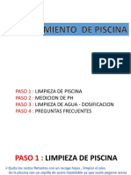 Mantenimiento de Piscina