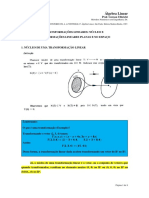 Aula 14 - 16-07-2021 - ANP - ALG - Transf Lineares - Nucleo e TL Planas e No Espaço - Matriz de Transf