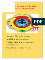 200 años de independencia del Perú
