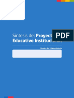 Formulario Para La Síntesis Del PEI