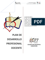 Plan de Desarrollo Profesional Docente