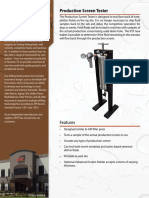 810-00-1 - Brochure Production Screen Tester