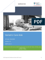 Geriatric Care Aide Qualification Pack