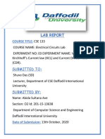 Lab Report: Course Title