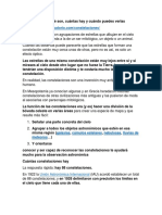 Constelaciones Qué Son, Cuántas Hay y Cuándo Puedes Verlas