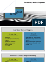 Brooks Pedu 625 PBL Literacy Supports