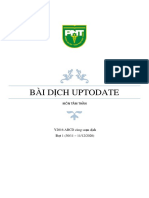 BÀI DỊCH TÂM THẦN UPTODATE