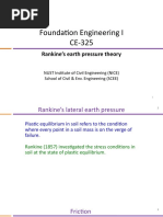 CE325 - 04 Rankine Earth Pressure Theory