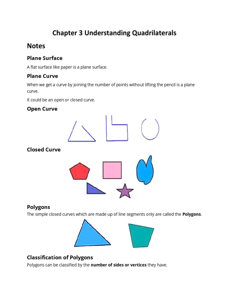 Understanding Quadrilaterals Overview | PDF | Rectangle | Triangle