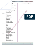 Points Wise Study