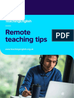 Remote Teaching Tips-British Council