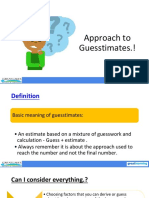 Guesstimate