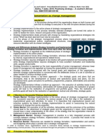 MNG3701 Strategic Implementation & Control Prescribed Book Summarized