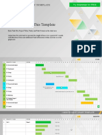 Notes For Using This Template: 1-Month Gantt Chart Template