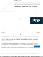 Arquitectura, Territorio e Imaginarios Enfrentados en La Antártida Plataforma