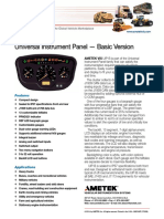 Uip-B: Universal Instrument Panel - Basic Version