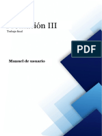 Manual de Usuario Programacion III