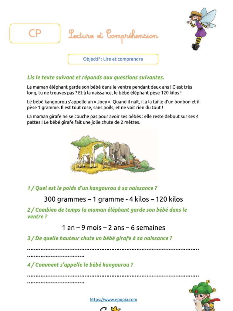 Lecture Comprehension Cp1 Pdf