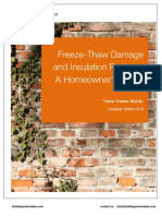 Freeze-Thaw Damage and Insulation Projects: A Homeowner's Guide
