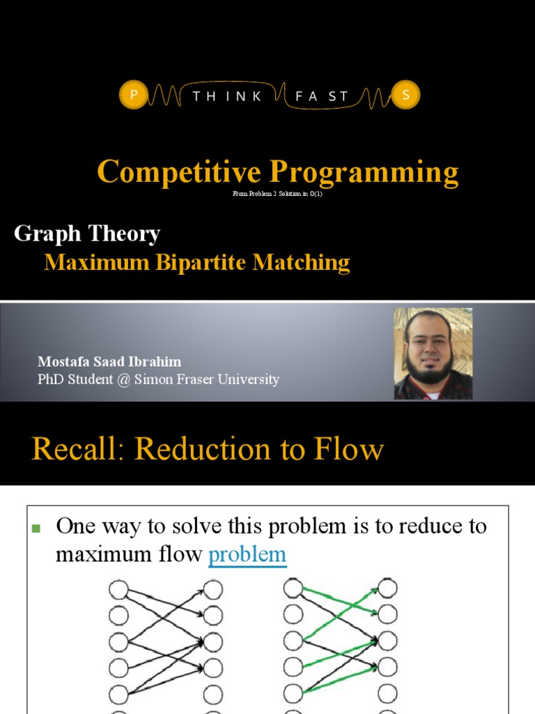 Kuhn's Algorithm for Bipartite Matching | PDF | Discrete Mathematics ...