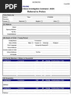Form 22: Child Abuse Reporting Guide | PDF | Child Abuse | Child Neglect