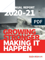 Sudarshan 70th Annual Report 2021 High Quality