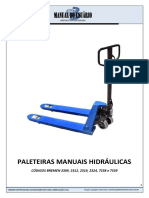 MANUAL BREMEN Desatualizado (Paleteiras Hidráulicas Manuais)