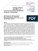 Influence of Layering Pattern of Modified Kenaf Fiber On Thermomechanical Properties of Epoxy Composites