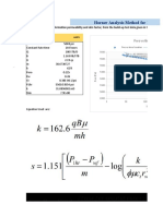 Horner Analysis Method For Pressure Buildup Test: Pws Vs Time Function