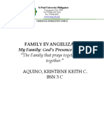 Family Evangelization: My Family: God's Presence at Home