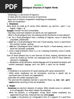 Download Lecture 2- Morphological structure of an Eword by cuncon234 SN51866778 doc pdf