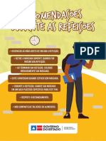 Cartaz Refeições